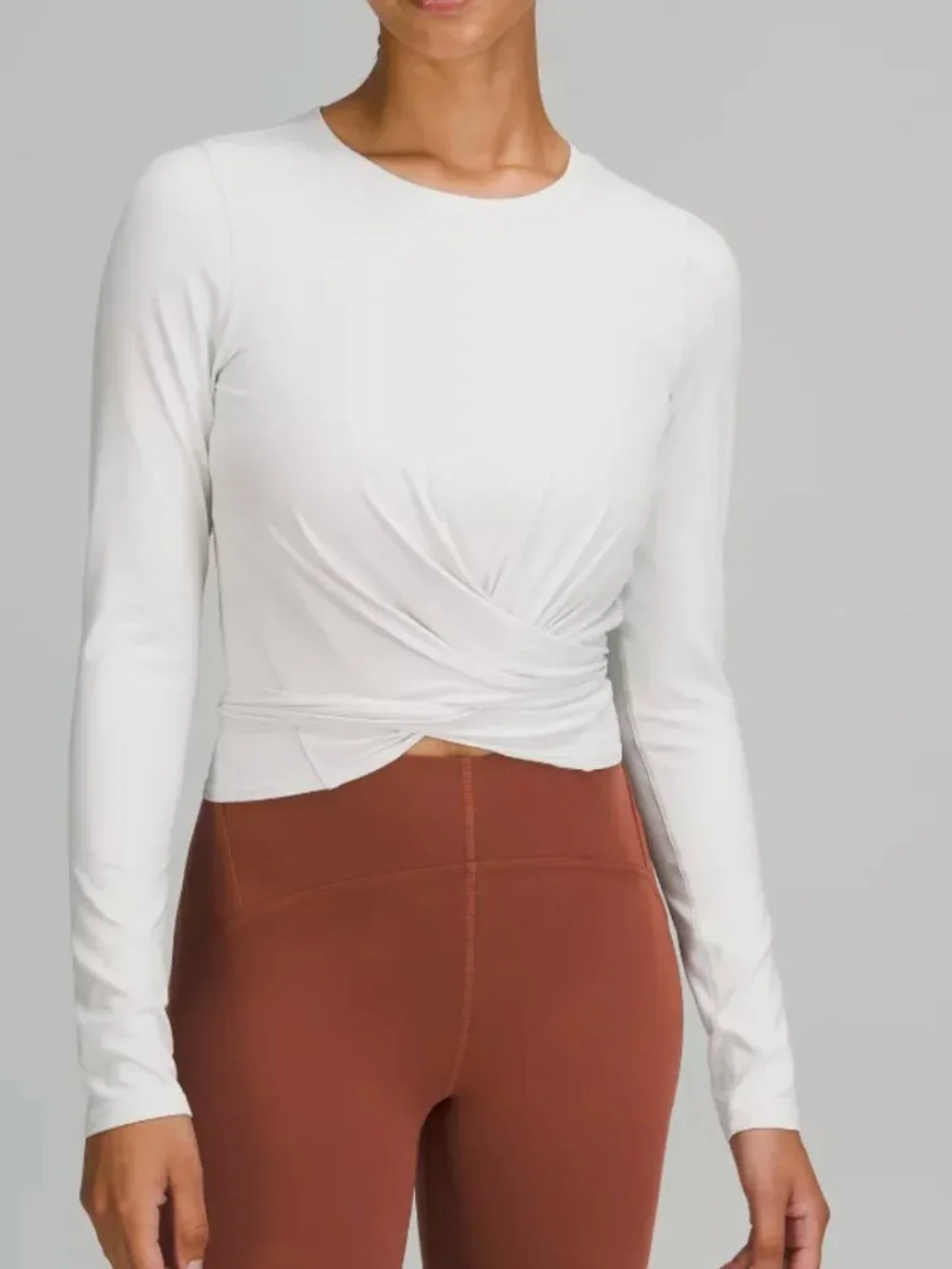 lululemon Time to Restore Long-Sleeve Shirt Nulu - Size 4